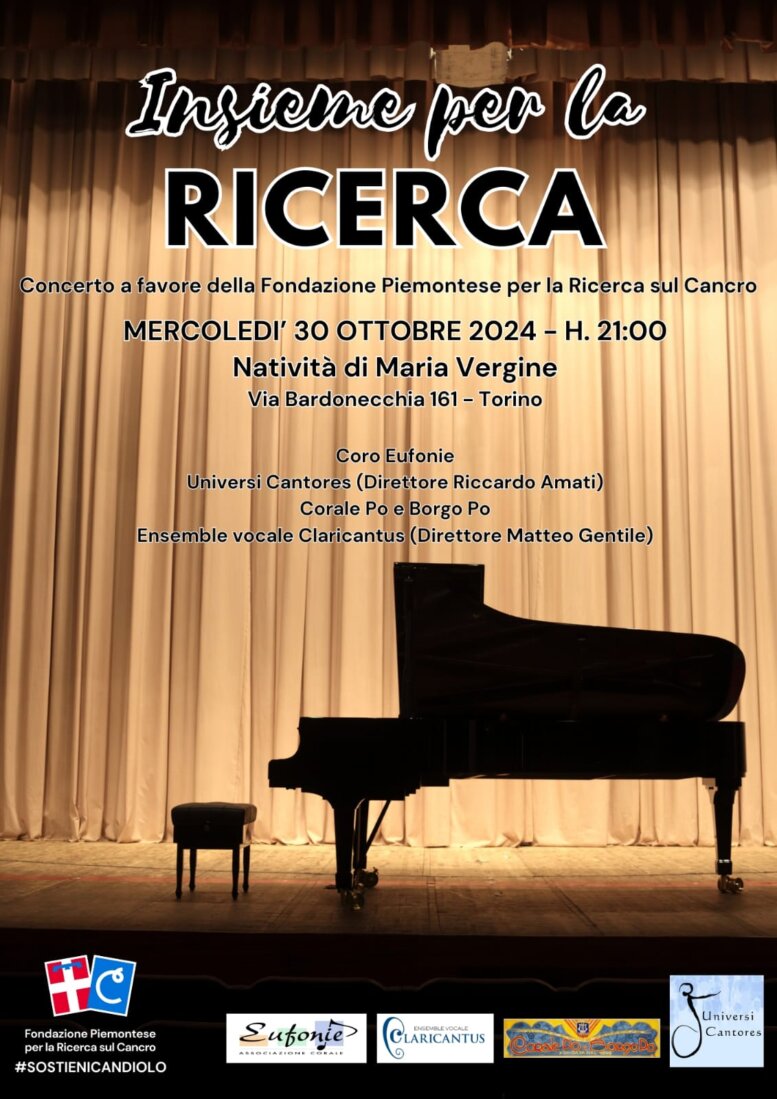 30-10-2024Concerto Insieme per la ricerca