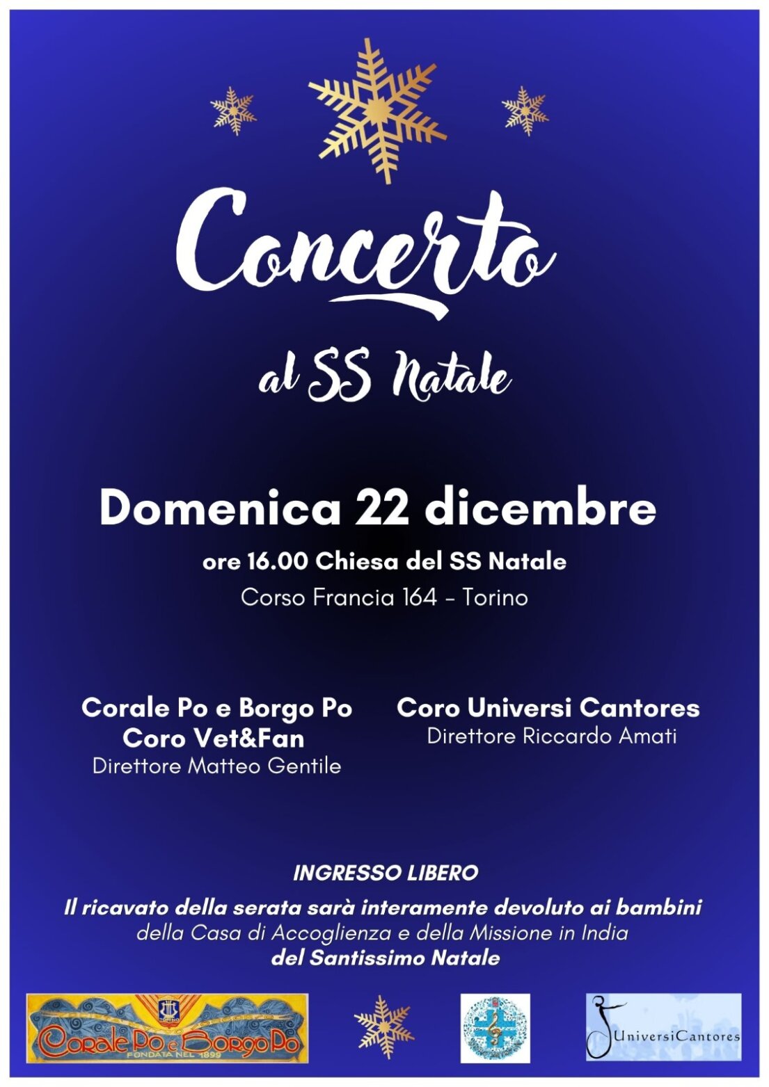 2024-12-22 Concerto al SS Natale - locandina