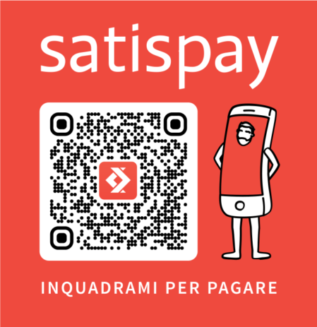 QR code Satispay della Cooperativa Borgo Po e Decoratori